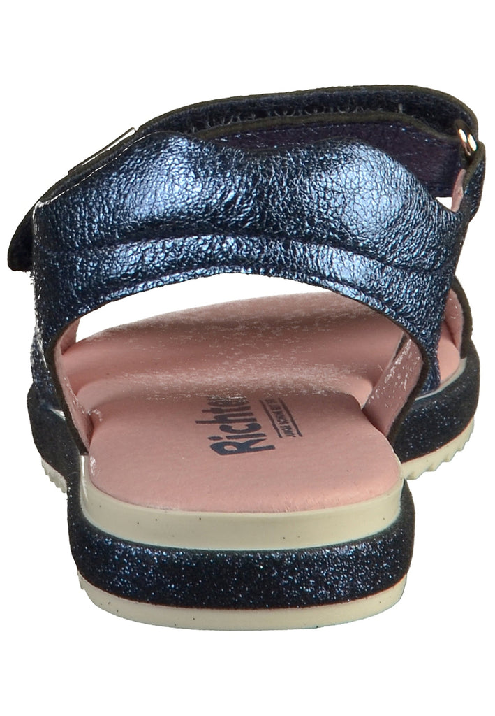 Richter Sandalen Leder/Textil Pazifik - surf4shoes