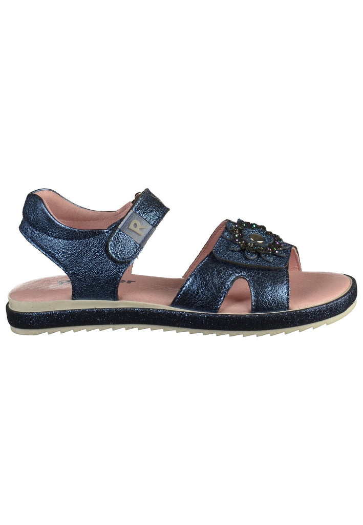 Richter Sandalen Leder/Textil Pazifik - surf4shoes