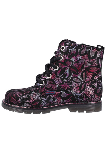 Richter Stiefelette Veloursleder burgundy - surf4shoes