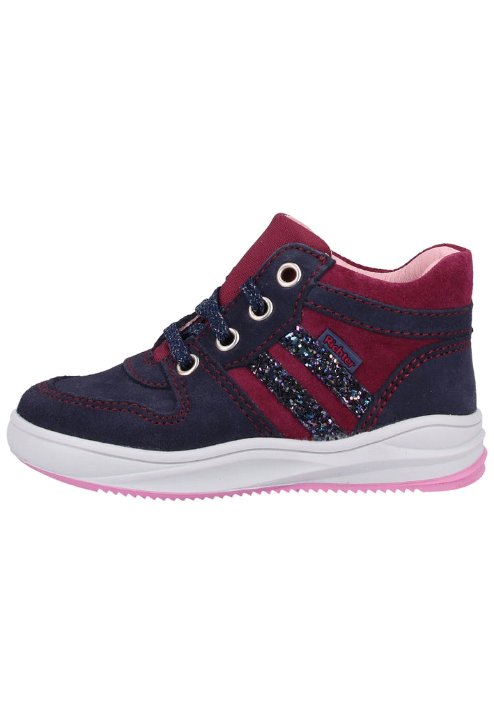 Richter Sneaker Veloursleder/Textil Grau - surf4shoes