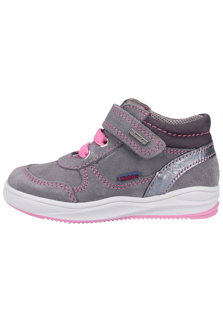 Richter Sneaker Veloursleder/Textil Grau - surf4shoes
