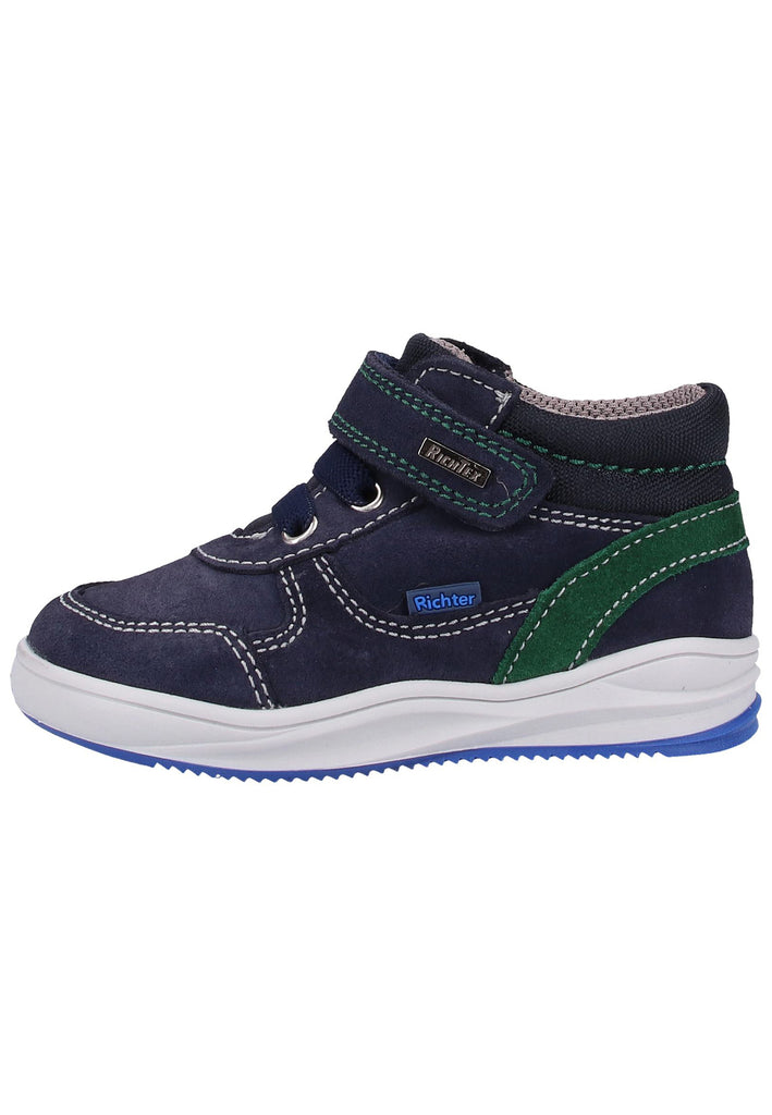 Richter Sneaker Veloursleder/Textil Grau - surf4shoes