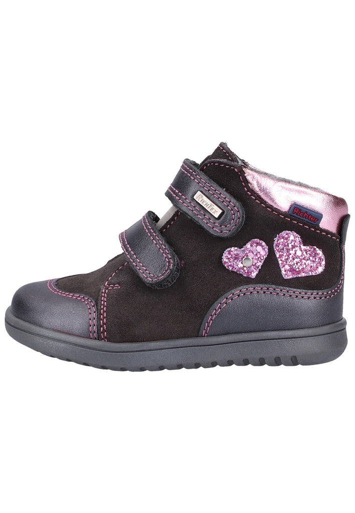 Richter Sneaker Veloursleder/Textil Grau Warmfutter - surf4shoes