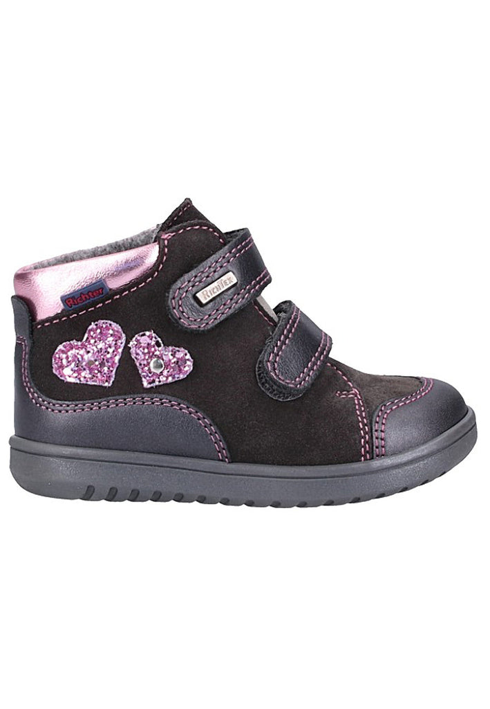 Richter Sneaker Veloursleder/Textil Grau Warmfutter - surf4shoes