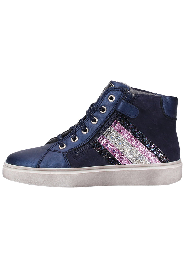 Richter Sneaker Leder/Textil Blau Warmfutter - surf4shoes