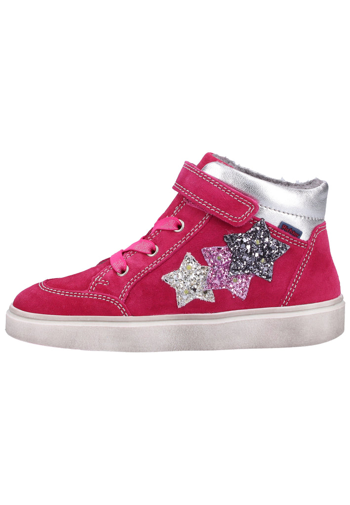 Richter Sneaker Veloursleder/Textil Pink Warmfutter - surf4shoes