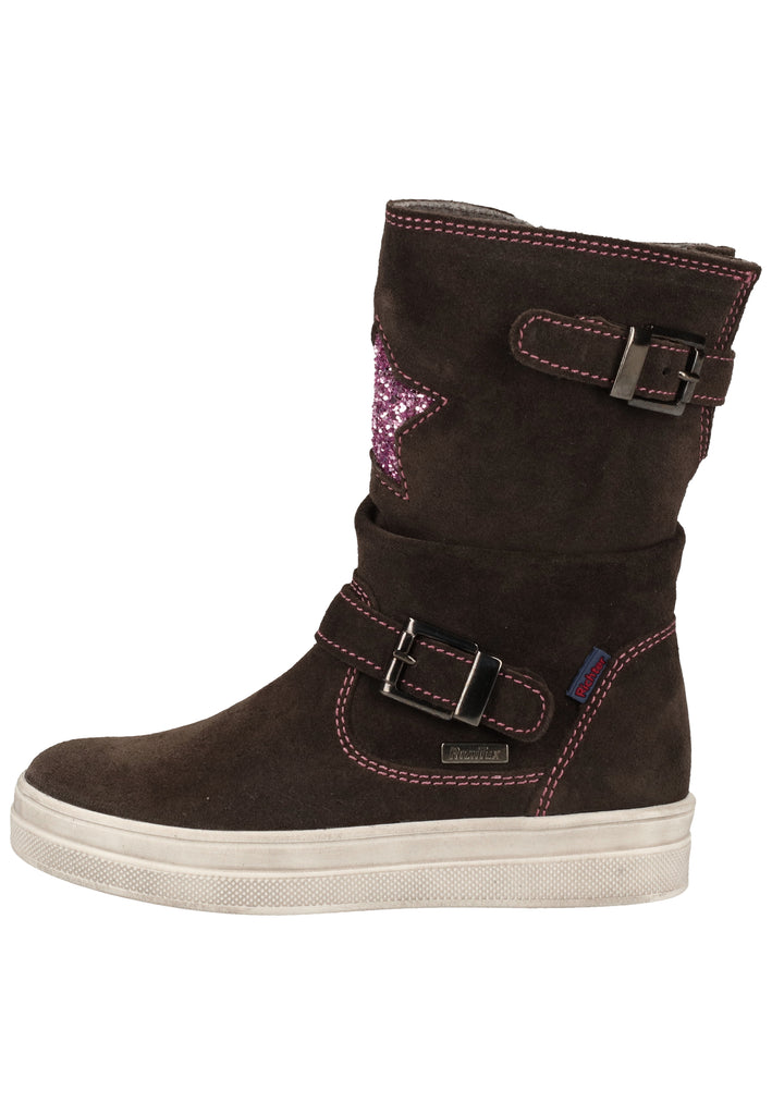 Richter Stiefel Veloursleder/Textil Steel Warmfutter - surf4shoes