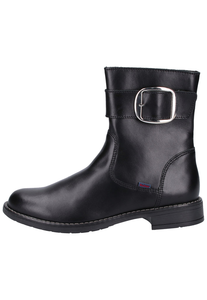 Richter Stiefel Glattleder Schwarz - surf4shoes