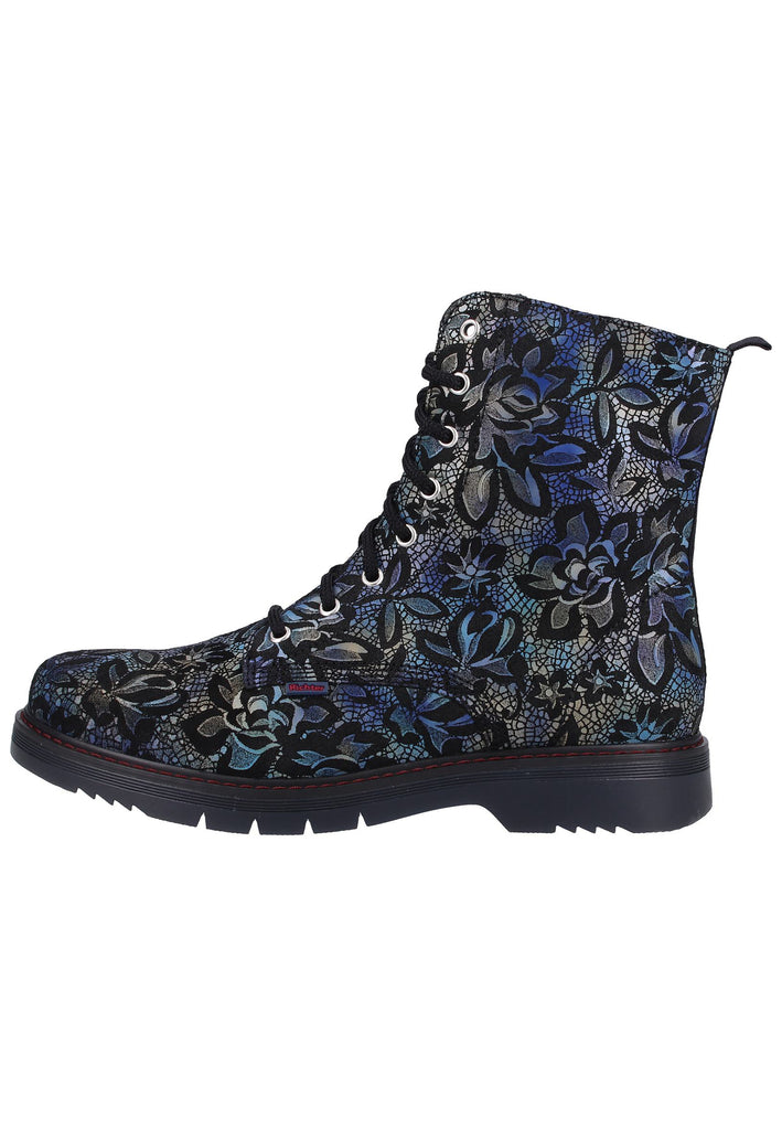 Richter Stiefel Veloursleder Blau - surf4shoes