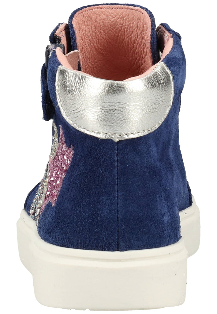 Richter Sneaker Veloursleder Blau/Pink - surf4shoes