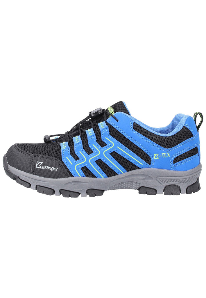 Kastinger Wanderschuhe Lederimitat/Mesh Schwarz - surf4shoes