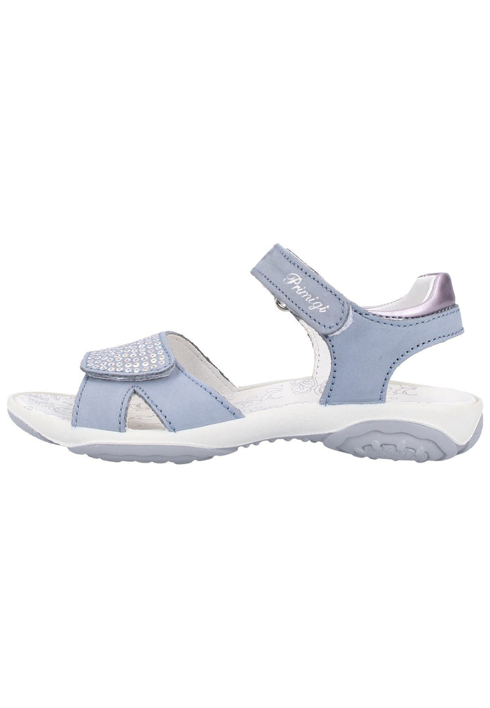 Primigi Sandalen Nubukleder Hellblau - surf4shoes