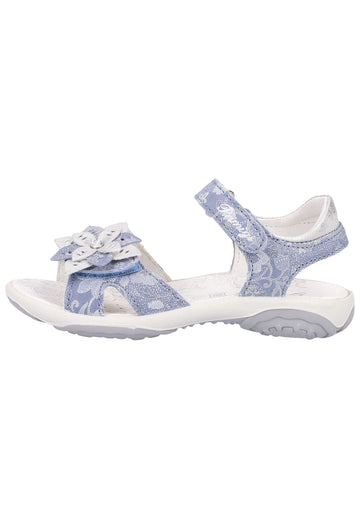Primigi Sandalen Leder Blau/Silber - surf4shoes