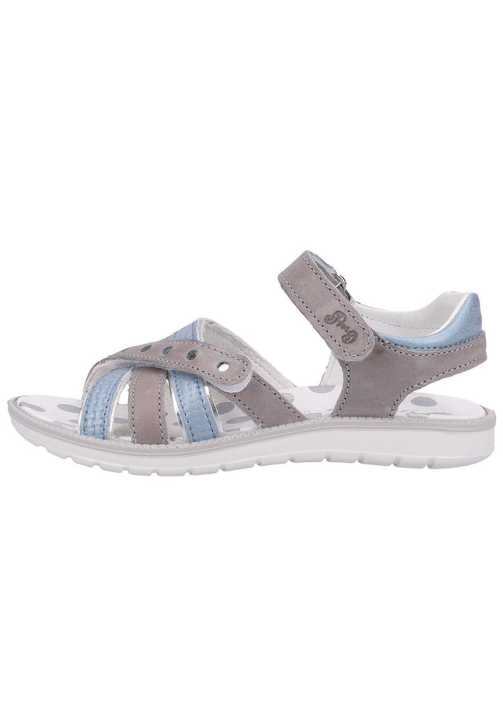 Primigi Sandalen Leder Grau/Blau - surf4shoes