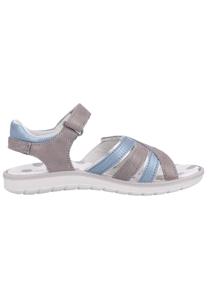 Primigi Sandalen Leder Grau/Blau - surf4shoes