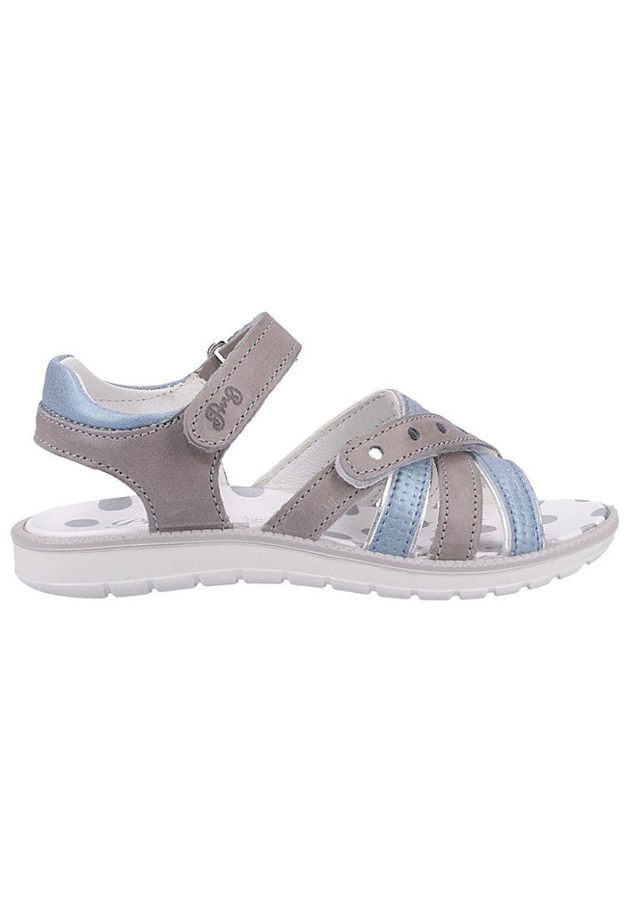 Primigi Sandalen Leder Grau/Blau - surf4shoes