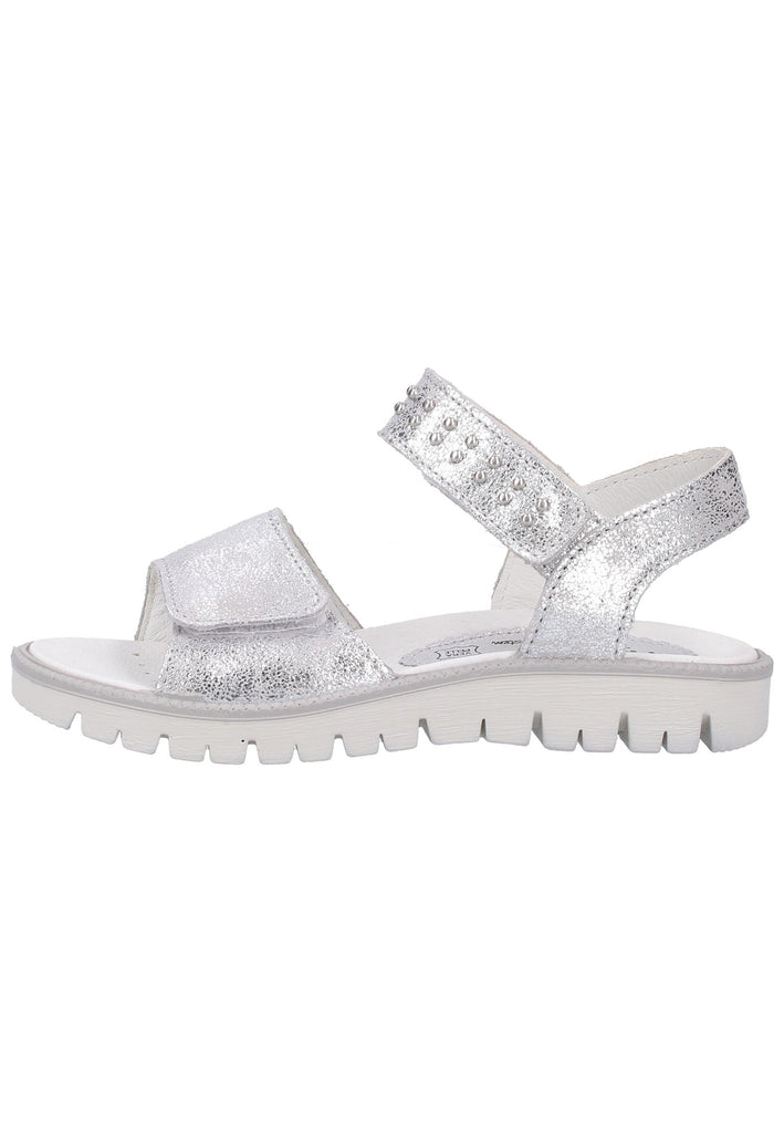 Primigi Sandalen Leder Silber - surf4shoes