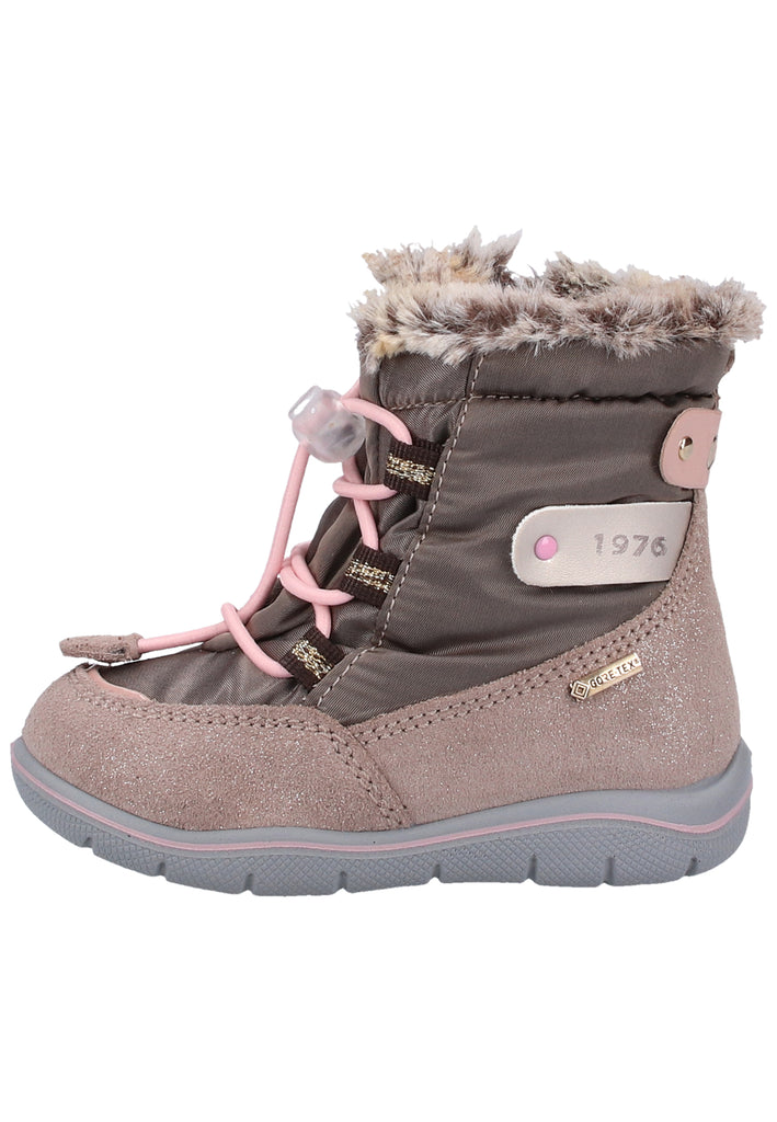 Primigi Stiefel Leder Grau Warmfutter - surf4shoes