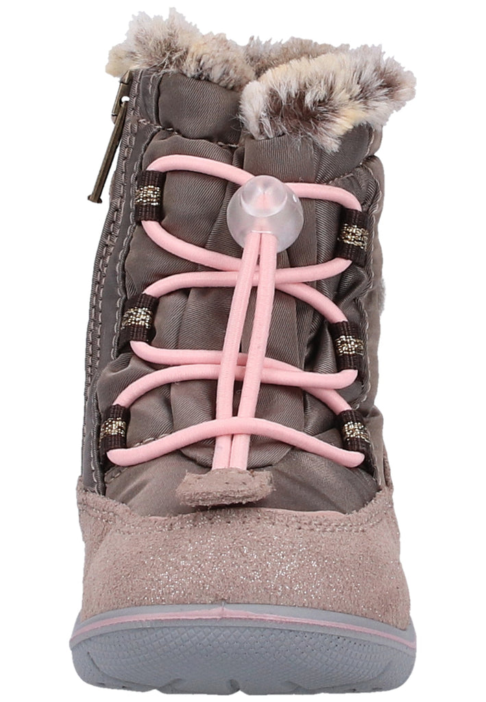 Primigi Stiefel Leder Grau Warmfutter - surf4shoes