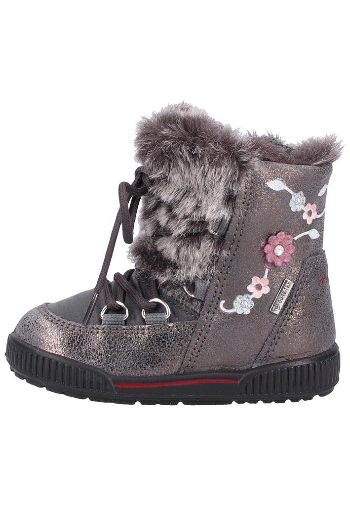 Primigi Stiefel Leder/Synthetik Anthrazit Warmfutter - surf4shoes