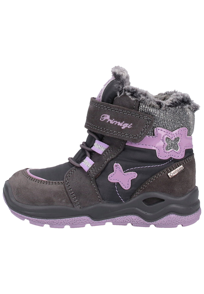 Primigi Stiefel Leder Dunkelgrau Warmfutter - surf4shoes