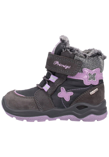 Primigi Stiefel Leder Dunkelgrau Warmfutter - surf4shoes
