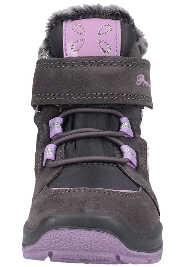 Primigi Stiefel Leder Dunkelgrau Warmfutter - surf4shoes