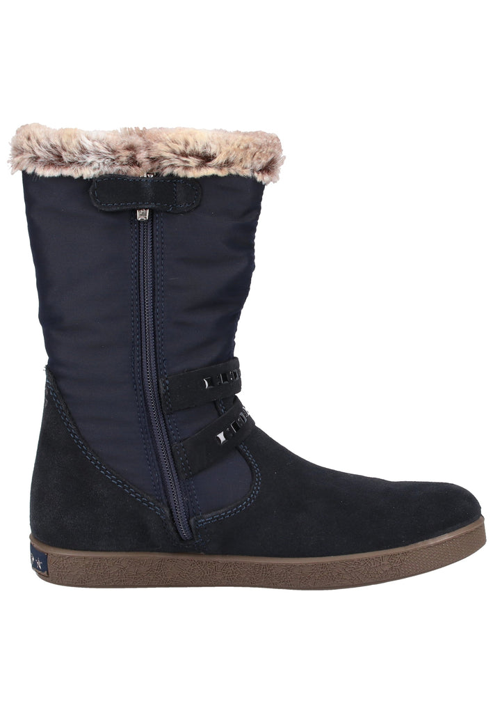 Primigi Stiefel Leder Dunkelblau Warmfutter - surf4shoes