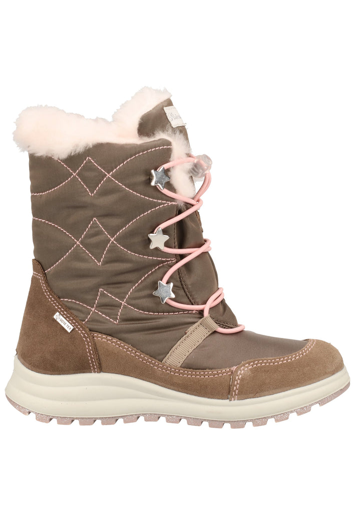Primigi Stiefel Leder Dunkelgrau Warmfutter - surf4shoes