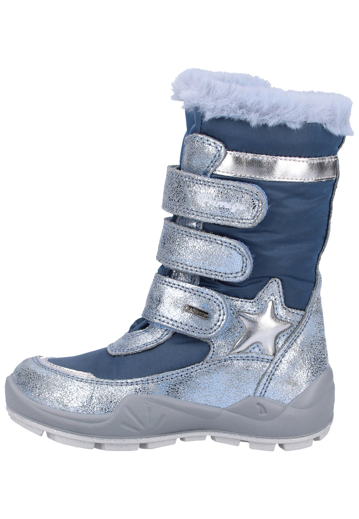 Primigi Stiefel Leder Blau Warmfutter - surf4shoes