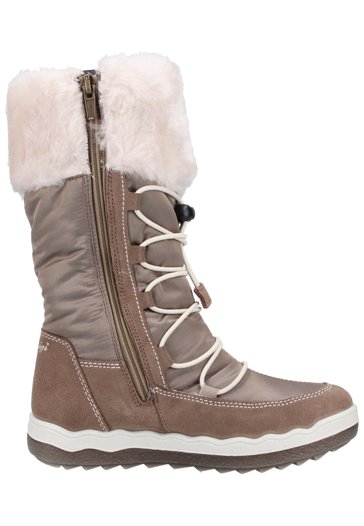 Primigi Stiefel Leder Beige Warmfutter - surf4shoes
