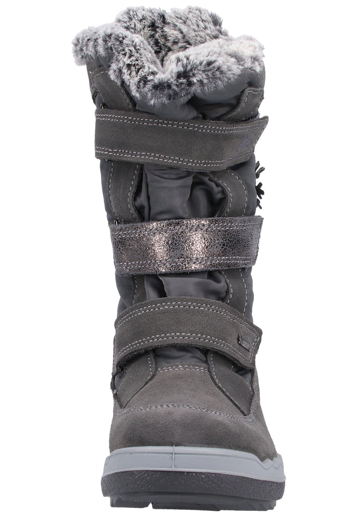 Primigi Stiefel Leder Grau Warmfutter - surf4shoes