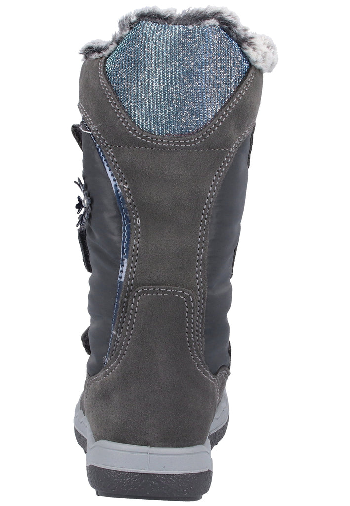 Primigi Stiefel Leder Grau Warmfutter - surf4shoes