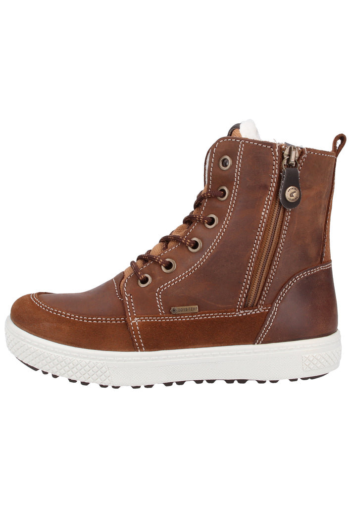 Primigi Stiefelette Leder Braun Warmfutter - surf4shoes