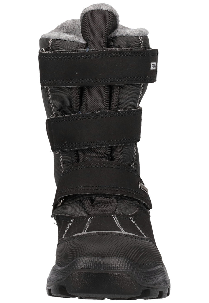 Primigi Stiefel Leder/Textil Schwarz Warmfutter - surf4shoes