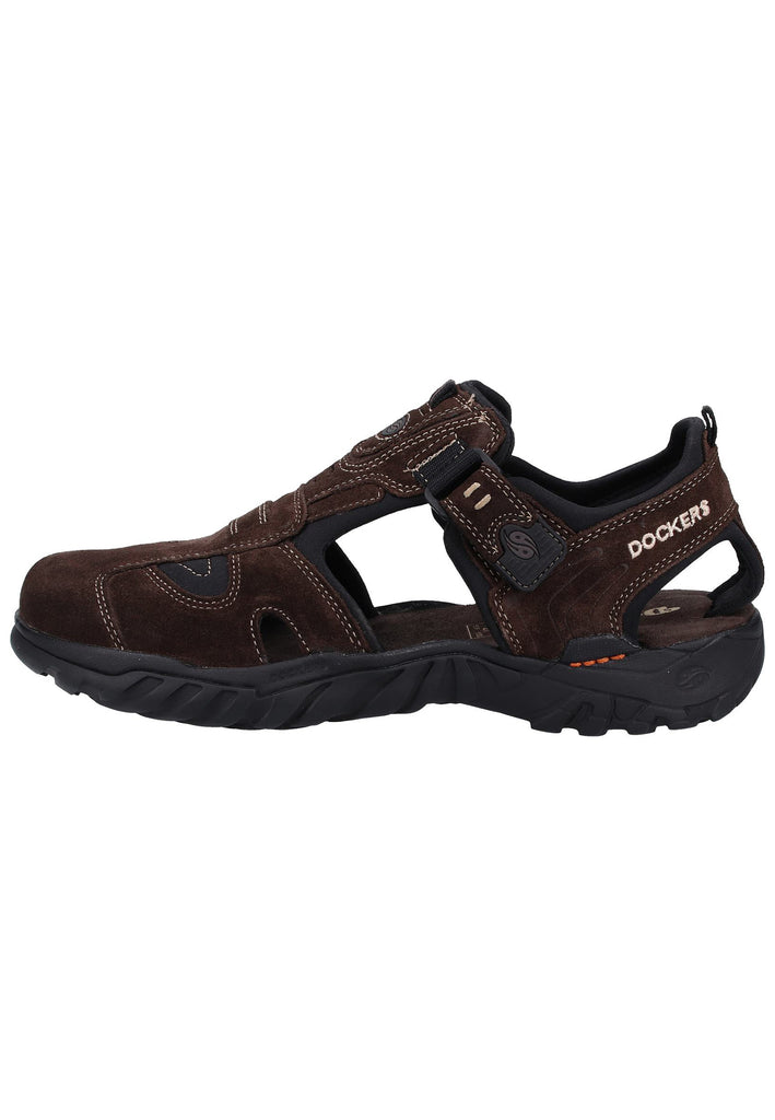 Dockers Sandalen Leder Cafe - surf4shoes