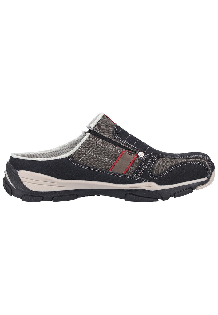 Dockers Clogs Lederimitat/Textil Schwarz - surf4shoes