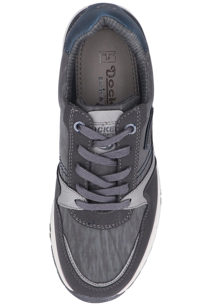 Dockers Sneaker Lederimitat/Textil Grau - surf4shoes