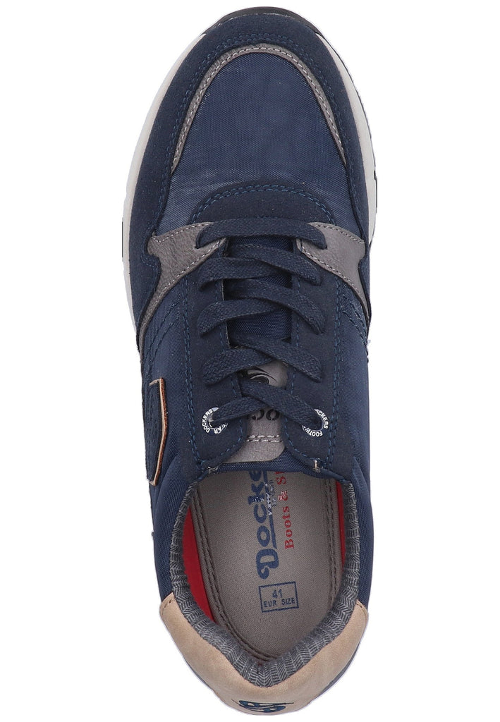 Dockers Sneaker Lederimitat/Textil Navy - surf4shoes