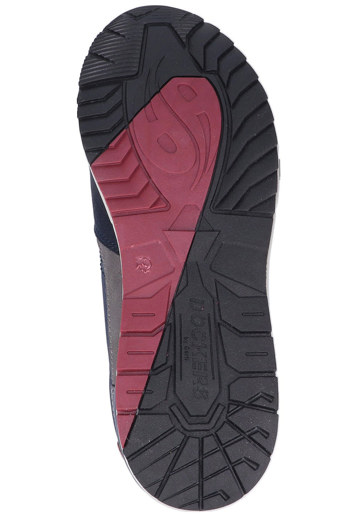 Dockers Sneaker Lederimitat/Textil Navy - surf4shoes