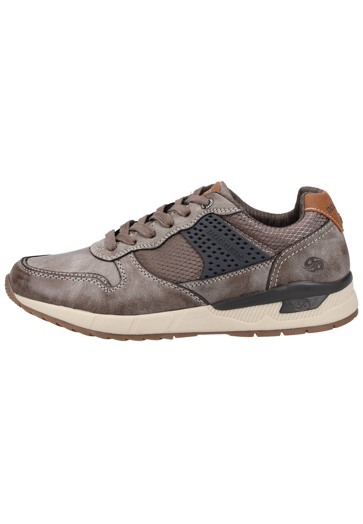Dockers Sneaker Lederimitat Dunkelbraun - surf4shoes