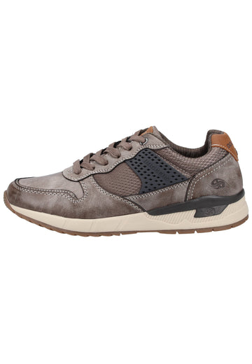 Dockers Sneaker Lederimitat Dunkelbraun - surf4shoes
