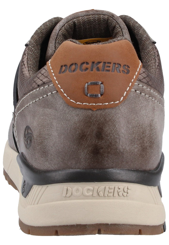 Dockers Sneaker Lederimitat Dunkelbraun - surf4shoes