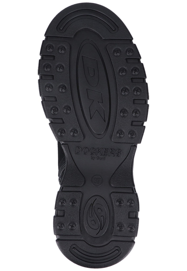 Dockers Stiefelette Leder Schwarz - surf4shoes