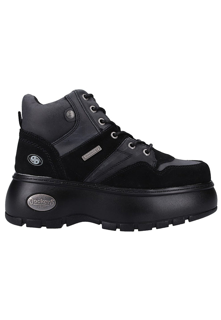 Dockers Stiefelette Leder Schwarz - surf4shoes