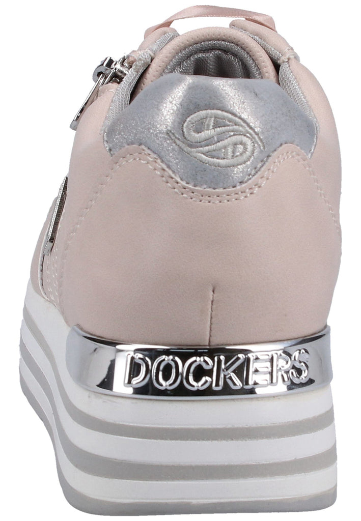 Dockers Sneaker Lederimitat Rosa - surf4shoes