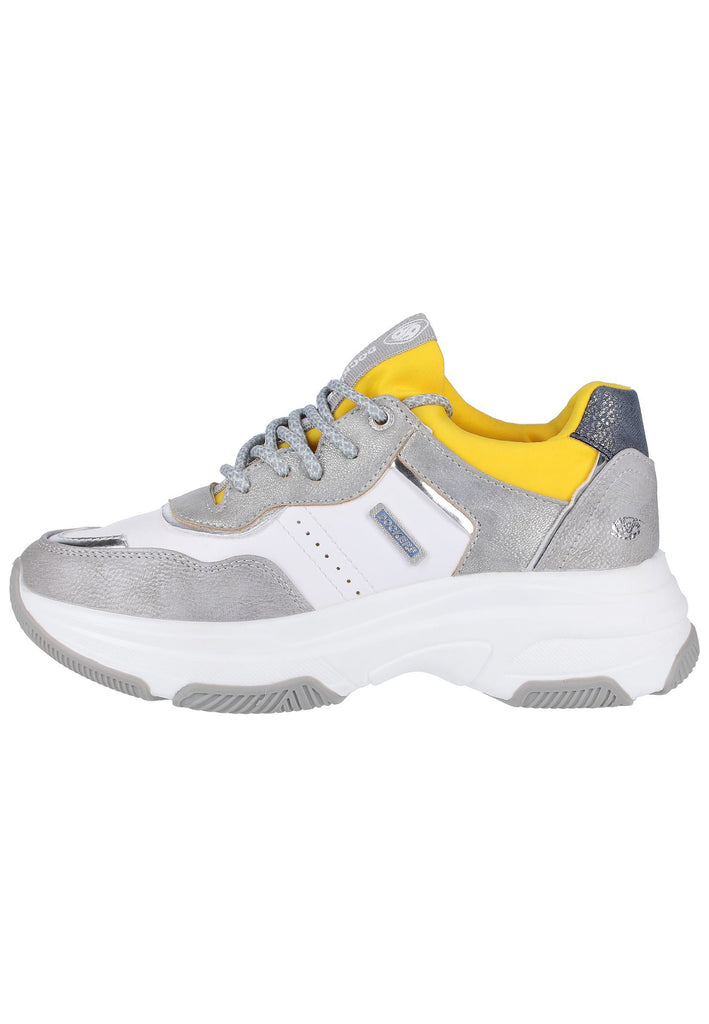 Dockers Sneaker Lederimitat Silber - surf4shoes