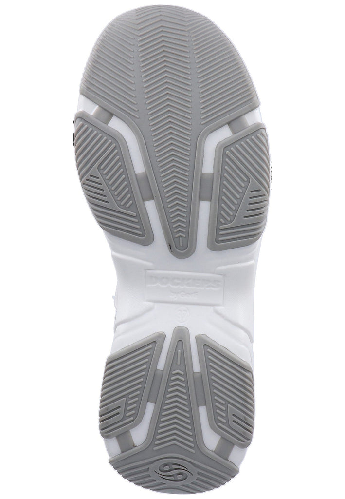 Dockers Sneaker Lederimitat Silber - surf4shoes