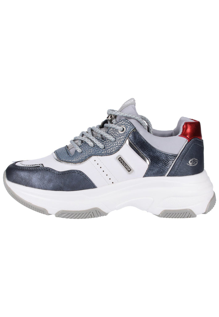 Dockers Sneaker Lederimitat Navy - surf4shoes