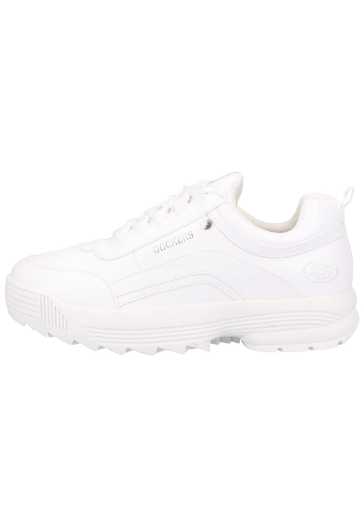 Dockers Sneaker Lederimitat Weiß - surf4shoes